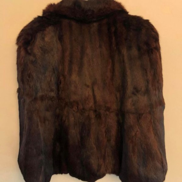 Vintage Mink Cape Fur Jacket O/S - Picture 2 of 6